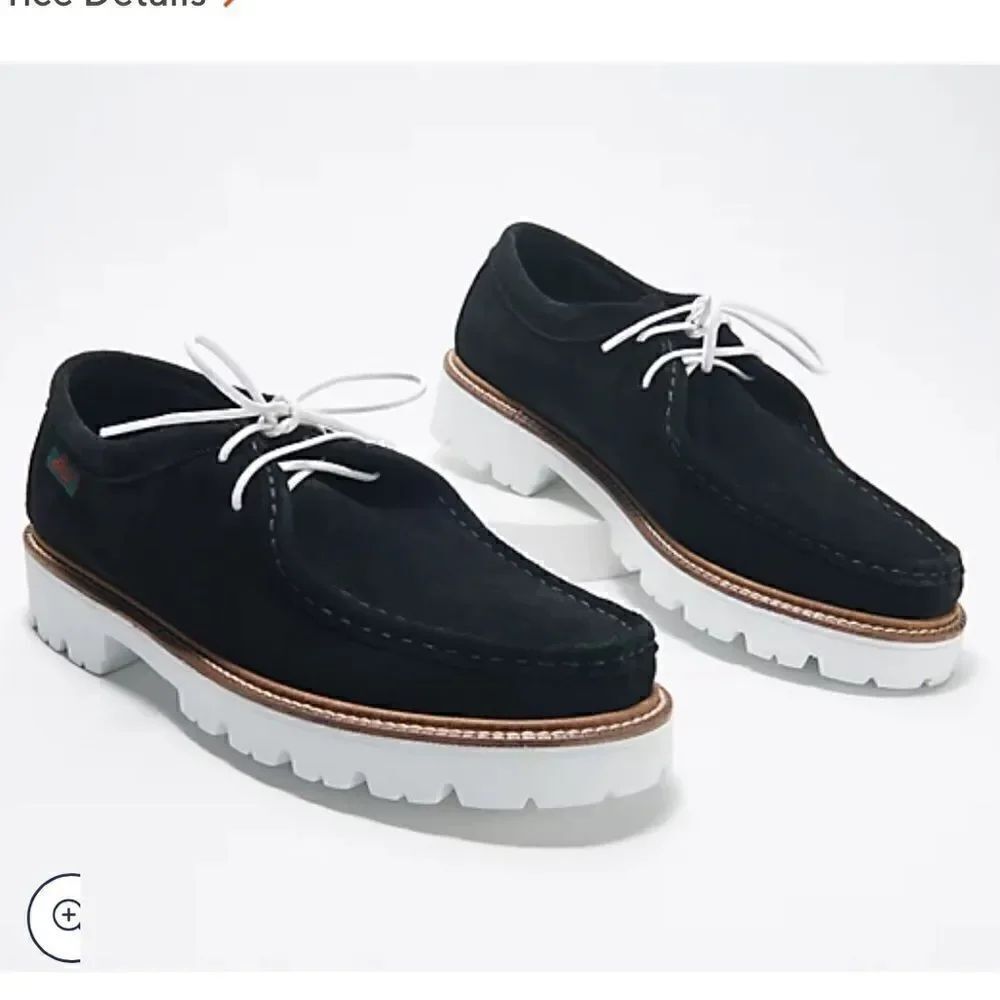 G.H. Bass Originals‎ Lug Sole Moc Shoes - Wallace Suede, 8.5, NWOB